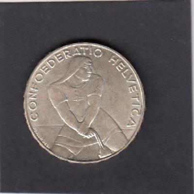 Beschrijving: 5 Francs BATTLE OF LAUPEN